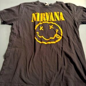 Nirvana black T-shirt